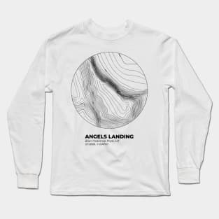 Angels Landing Tshirt, Zion National Park Long Sleeve T-Shirt